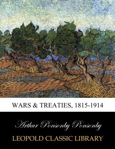 Wars & treaties, 1815-1914